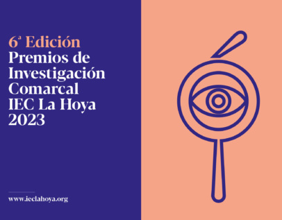 6ª Edición Premios de Investigación Comarcal IEC La Hoya 2023
