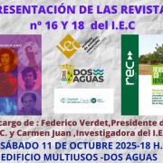 Nueva Revista de Estudios Comarcales. Comienza la rueda de presentaciones